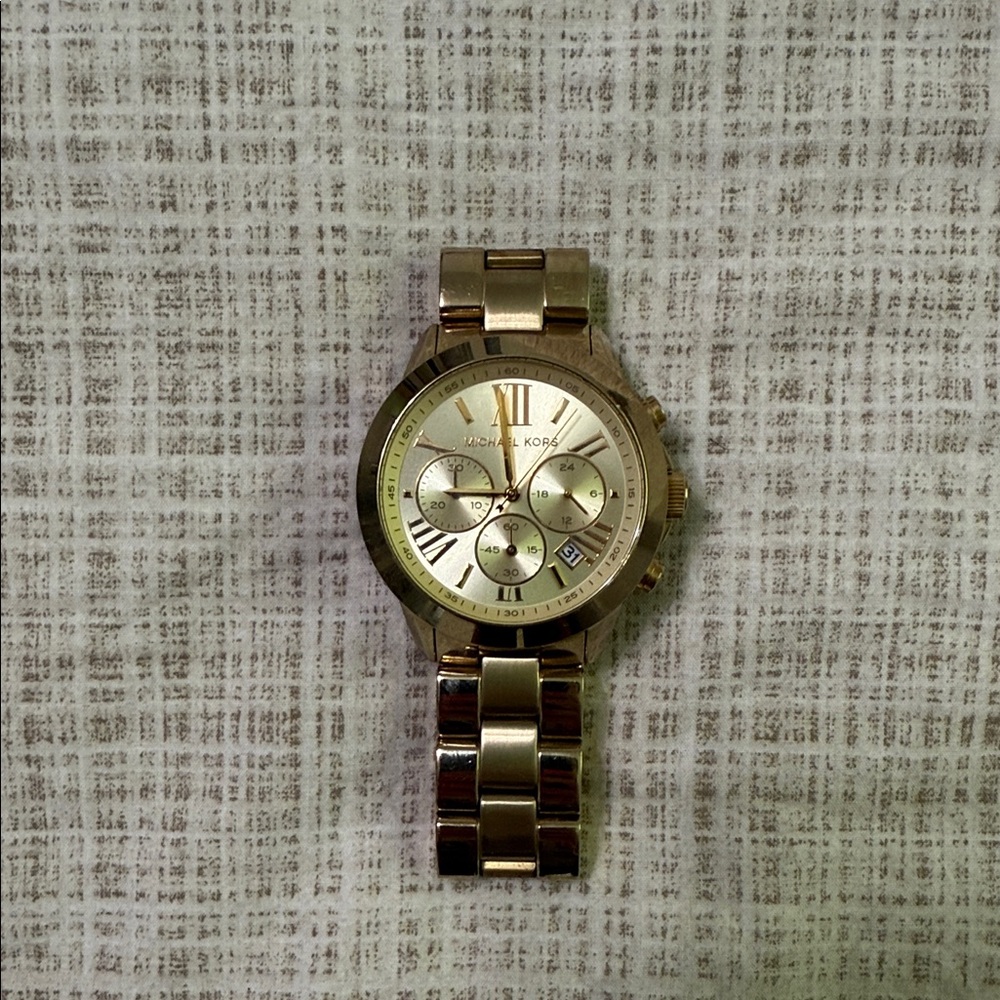 Michael Kors Gold-Tone Women's Watch